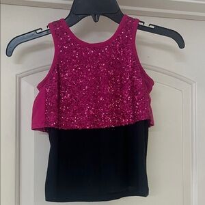 Disney Pink Sequin Top